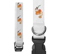 Small 'Monkey Business In The Jungle ' Dog Collar (PR00061303)