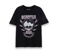 (Small) Monster High Short Sleeved T-Shirt (Womens Black)