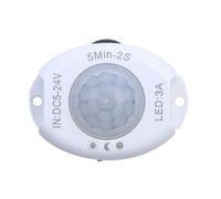 Small Motion Detection Switches Supporting 5V 12V 24V Power Input Abs Motion Detection Suitable for Home Human Body Induction Light