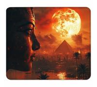Small Mouse Mat 260x220x3mm, Gaming Mouse Pad Green, Desk Mat with Non-Slip Rubber Base, Waterproof Surface, Mousepad with Stitched Edge, Gaming Accessories, Gifts for Men, The Last Supper 0-7968