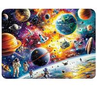 Small Mouse Mat 600 x 400 x 3mm Gaming Mouse Pad Universe Mousepad Non-Slip Rubber Base, Too Fast Desk Mat Waterproof Surface Japanese Desk Pad Laser and Optical Mice for Laptop Office Decor, Model943