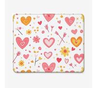 Small Mouse Pad 240x200mm, Cartoon Pattern Mouse Mat with Durable Stitched Edges, Waterproof & Non-Slip Rubber Base, Premium Textured Desk Pad for Laptop, PC, Office and Home (Cartoon) W-O555