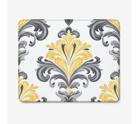 Small Mouse Pad 240x200mm, Nordic Pattern Mouse Mat with Durable Stitched Edges, Waterproof & Non-Slip Rubber Base, Premium Textured Desk Pad for Laptop, PC, Office and Home (Pattern) W-O2194