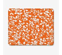 Small Mouse Pad 260x210mm, Burnt Orange Pattern Mouse Mat with Durable Stitched Edges, Waterproof & Non-Slip Rubber Base, Premium Textured Desk Pad for Laptop, PC, Office and Home (Solid Color)W-O4754