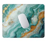 Small Mouse Pad 32x26cm, Northern European Marble Gaming Mouse Mat F-61