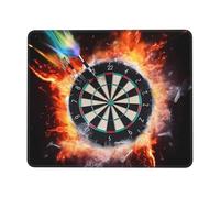 Small Mouse Pad Computer Mouse Mat for Man Woman Dart Board Print Mouse Pads for Wireless Mouse Mouse Mats with Anti-Slip Base Laptop Mouse mat Mouse Pad for Gaming Home Office