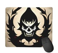 Small Mouse Pad Computer Mouse Mat for Man Woman Devil Satan Print Mouse Pads for Wireless Mouse Mouse Mats with Anti-Slip Base Laptop Mouse mat Mouse Pad for Gaming Home Office 7"x 9"