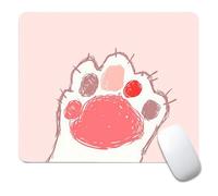 Small Mouse Pad Small Cute Mouse Pad Non-Slip Rubber Base Mousepad for Laptop, Computer & PC,Cute Design Desk Accessories Kawaii Cat Paw