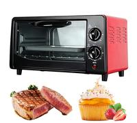 Small Multifunctional Microwave Oven,with Bakeware and Rack, Temperature Control & Timer, Air Fryer Toaster Oven Combo, for Household Use, 11l Large-capacity Compact Air Fryer Oven