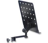 Small music stand, mounting arm for clipping
