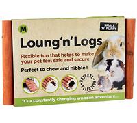 Small 'N' Furry Lounging Logs for Small Pets