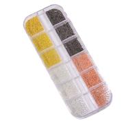 Small Nail Beads, Nail Art Decorations, 3D Mixed Sizes, Gold Silver Caviar Beads, Rivets, Studs Jewellery for Women, Girls Manicure Supplies, Crafts Decor Nail Embellishments