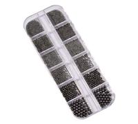 Small Nail Beads, Nail Art Decorations, 3D Mixed Sizes, Gold Silver Caviar Beads, Rivets, Studs Jewellery for Women, Girls Manicure Supplies, Crafts Decor Nail Embellishments