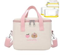 Small Nappy Bag - Compact Travel , Stylish Parenting | Large Capacity Storage Company with Insulated Compartment, Adjustable Shoulder Strap, Bag Supply, pink, Siehe Beschreibung