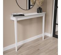 Small & Narrow White Radiator Cover - 115cm - Ava