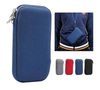 Small Neoprene Cell Phone Sleeve, 6.9" Cellphone Protective Sleeve Cover Case Vertical Neoprene Phone Holder Compatible for Apple iPhone 13 12 Pro Max/11 Pro Max/XS Max/7 8 Plus/6S Plus/Galaxy S21/S20