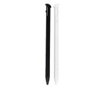 (Small) New 3DS Stylus Pen - Black and White - Sensitive Touch Pen for New 3DS - 2pcs Set