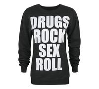 (Small) New Era Sweatshirt (Womens Black)