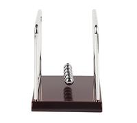 Small Newtons Cradle, Square Shape Balance Pendulum Ball Toy Home Office Desk Table Ornament Gift (Large square billiard ball)