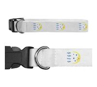 Small 'Night Night Sleep Tight' Dog Collar (PR00063293)