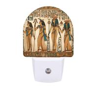 Small Nightlight Women in Ancient Egypt Night Light Plug in Wall with Dusk to Dawn Photocell Sensor Portable Lamp Warm Night Light for Bedroom Living Room Hallway Stairs