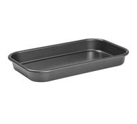 Small Non-Stick Baking Oven Tray - Durable Carbon Steel Easy to Clean Oven & Dishwasher Safe Compact Size 25 x 15 x 2.8cm (1)