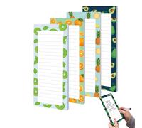 Small Notepad | Fruit Easy Tear-Off Office Supplies,Note Paper Lined Notepad - for Home Family Women Girls School College Classroom Outdoor Travel Daily