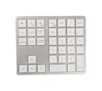 Small Number Keyboard Compact 35 Keys Mechanical Keyboard | Silent Wireless Typing, Effective Number Keyboard for Personal PC, Ergonomic and Mechanical Portable Keyboard, Ideal for