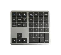 Small Number Keyboard, Wireless Small Mechanical Keyboard - 35 Keys Small Numeric Keypad | Use a Quiet Portable Compact Keyboard to Type Efficiently on PC pers