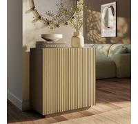 Small Oak Fluted Sideboard - Hazel