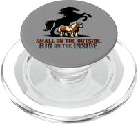 Small on the Outside Big on the Inside Mini Horse Tiny Pony PopSockets PopGrip for MagSafe