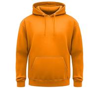 SMALL Orange classic plain pullover hoodie unsex and these are ideal for mens and ladies hooded sweatshirt