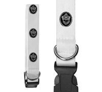 Small 'Orchid Flower in Oval Frame' Dog Collar (PR00058887)