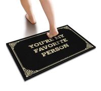 Small Outdoor Mat You're My Favorite Person Floor Mat Funny Room Decor | Patio Decor Welcome-Ish Outdoor Doormat Farmhouse Bathroom Mats Indoor Outdoor Rugs(50X80CM)