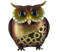 Small Owl Metal Decor - Home Ornament - H11cm