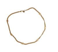 Small PA Thin Chain Necklace - female - Palm Angels - Necklaces - Yellow - ONE SIZE - Accessories ONE SIZE