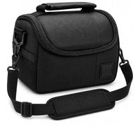 Small Padded Camera Bag with Shoulder Strap - Compact DSLR Camera & Mirrorless Case, Lightweight Protective Crossbody Cover