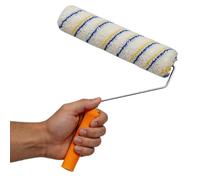 Small Paint Roller - High Density Lint-Roller Set, Precision Trim & Cabinet Painting Brush, Professional House Renovation Supplies, Tool | For Doors & Fences