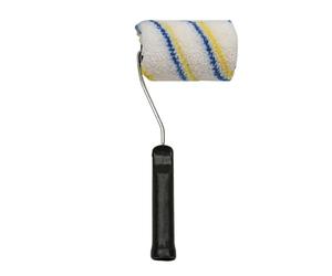 Small Paint Roller - High Density Lint- Roller Set, Precision Trim & Cabinet Painting Brush, Professional House Renovation Supplies, Tool | for Doors & Fences