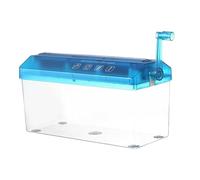 Small Paper Shredder For Use In | Document Cutting Tool Portable Hand Cranked,Individual Manual Paper Cutter,For The Protection Of Personal Privacy At School College StudentAnd