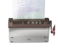 Small Paper Shredder - Hand Cranked Document Cutting Tool - Personalized Paper Shredding Tool,For The Protection Of Personal Privacy At School College StudentAnd