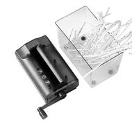 Small Paper Shredder - Manual Desk Document Shredder with Compact Design, Lightweight Shredding Machine for Office, School, or Home Use, Easy with Safe Handling for Bills, Receipts