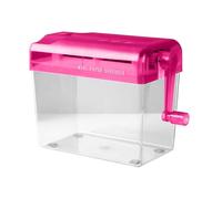 Small Paper Shredder,Portable Paper Cutter Hand Crank Shredder | Personal Desktop Cutting Tool for Document Notes Receipts Bills Credit Card Handling Security Students Teachers Adults
