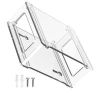 Small PC Computer Host Stand Holder Acrylic Desktop Wall Mount Under Desk Space Saving For S12 Small PC Wall Mountable Bracket