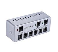 Small Pedal Power Supply Guitar Effects Pedal 6/8 Isolated Output Power Instrument Supply Single Block Effector Short Circuit/Over Current Protection