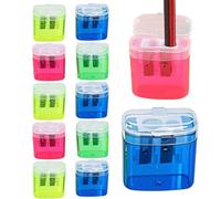 Small Pencil Sharpener - Small Pencil Sharpener With 2 Holes | Pieces Handheld Stationery Lace Shaping Tool For School Preschool Study Room Library