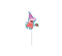 Small Peppa Pig foil balloon 25 x 33 cm
