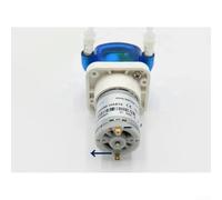 Small peristaltic pump 12V 24V with quiet plastic gear drive designed for large sweepers offering reliable fluid transfer at 100ml/min and 65ml/min flow capacities (HAB10-24V)