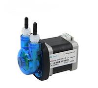 Small peristaltic pump stepper motor 24V adjustable speed Kamoer KPAS-100 long service life High-Precision dosing pump (110ml/min （3.2mm ID ×6.4mm OD）3 rotors)