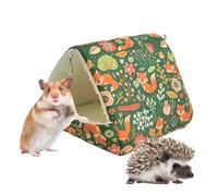 Small Pet Bed - Insulated Pet Bed Winter Plush Shelter | Soft Fabric Habitat Sleeping Enclosure Multipurpose Hiding Place